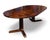 Mid 20th Century Danish Modern Rosewood 2 Leaf Dining Table For Sale - Image 4 of 13