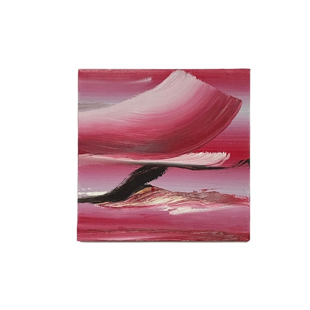 Martyn Jones, Surrealist Abstract Painting Pair, Martyn Jones British Color Diptych Painting For Sale In Miami - Image 6 of 10