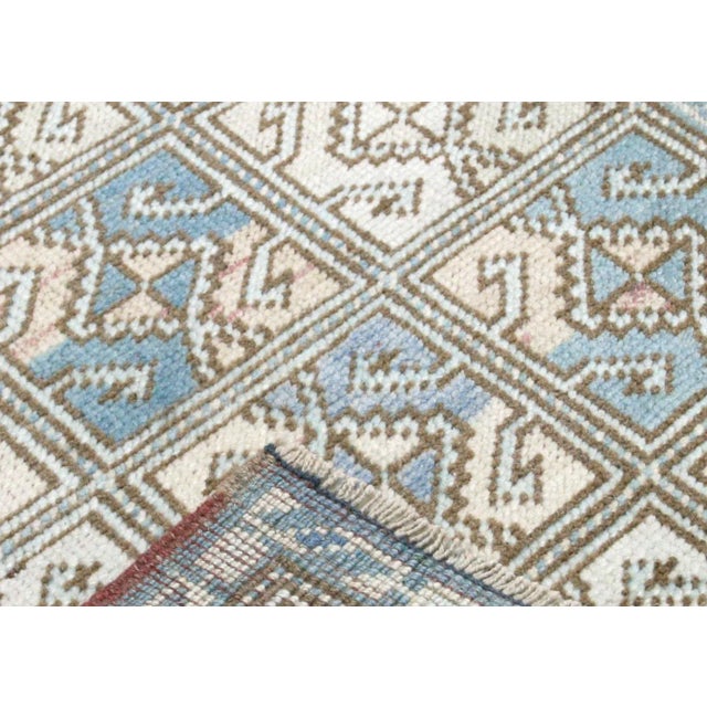 Traditional 1960s Turkish Oushak Yastic Rug For Sale - Image 3 of 4