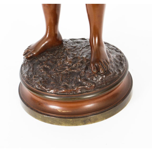 Antique Bronze Street Figure by Jose Cardona, Early 20th-Century For Sale - Image 14 of 18