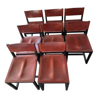 Bddw Square Guest Chairs - Set of 8 For Sale