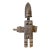 Antique Handcrafted Bamana Guardian Door Lock For Sale