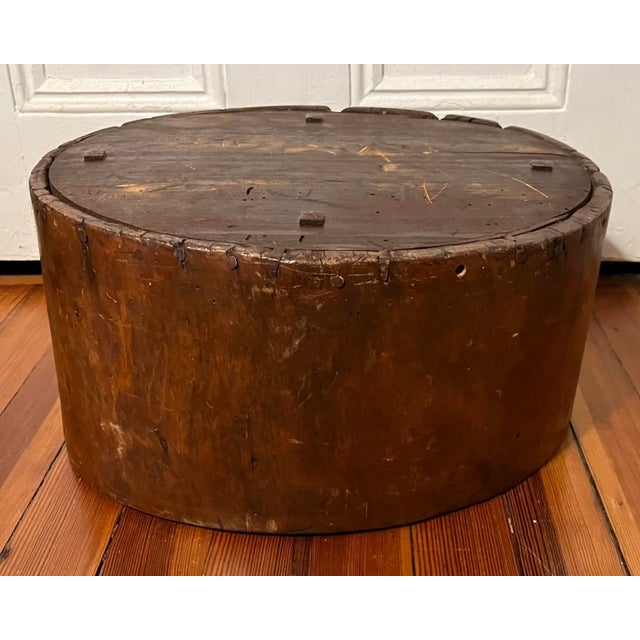 Large Antique 19th Century Treen Burl Wood Jardiniere Planter Bowl Carved From a Tree Trunk For Sale - Image 11 of 12