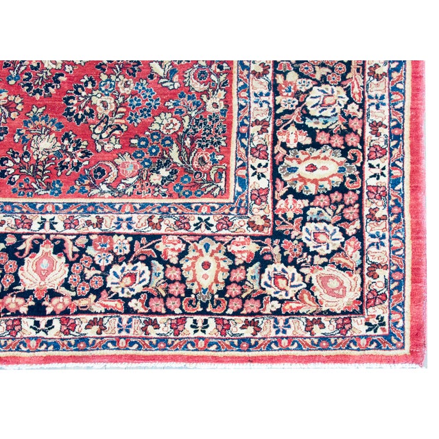 Early 20th Century Persian Sarouk Rug For Sale - Image 13 of 15