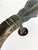 Late 20th Century Late 20th Century Large Bronze Horn Torch Candle Sconces With Flared Feather Tops For Sale - Image 5 of 10