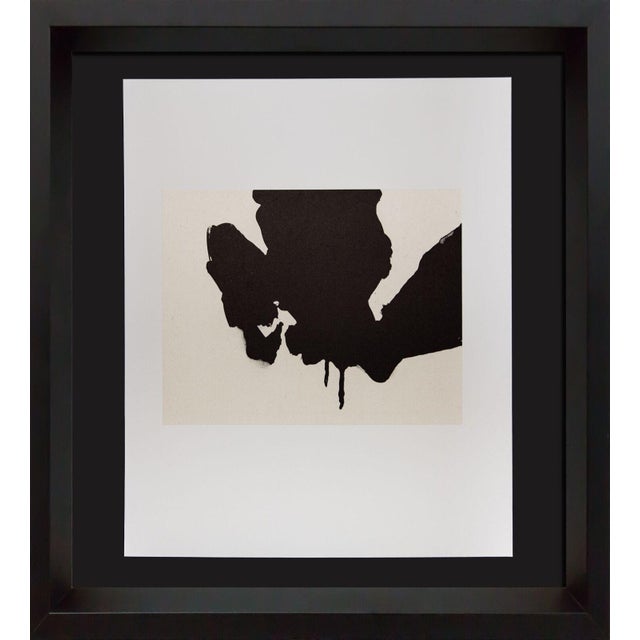 Mid-Century Modern Robert Motherwell Lithograph Original Ltd Ed + Cat. For Sale - Image 3 of 3