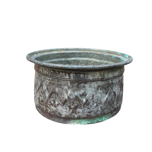 Late 19th Century Cooking Pot From the Middle East For Sale - Image 4 of 11