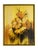 Mid-Century Modern Vintage Eric Marshall Yellow & Orange Floral Painting Mid-Century Modern Impasto Flower Art Signed Original For Sale - Image 3 of 3