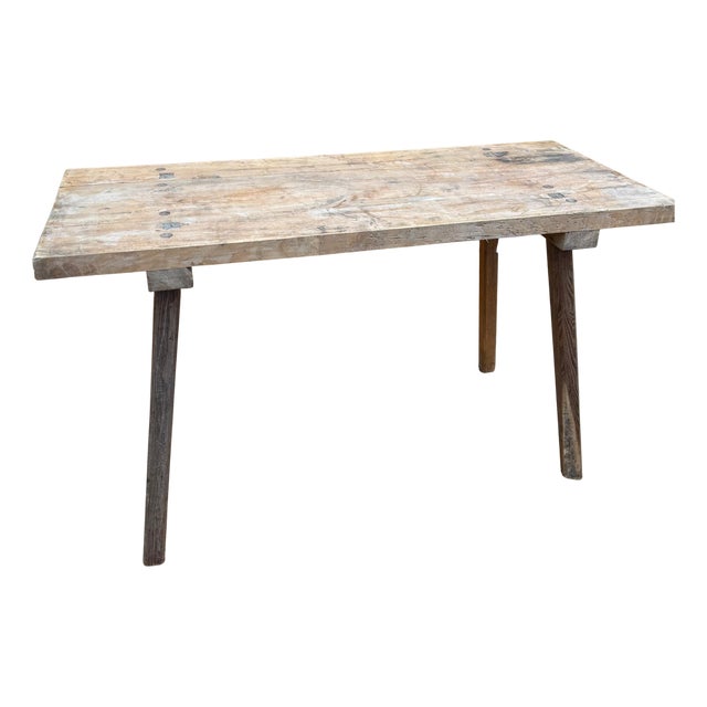 Hungarian Butchers Table, 1950s For Sale