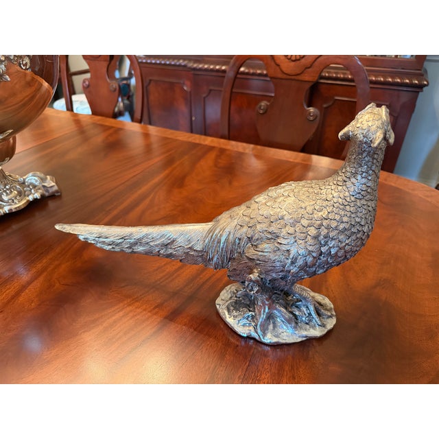 Rustic Pheasant Pair For Sale - Image 3 of 14