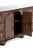 George III English Oak and Walnut Dresser Base For Sale - Image 11 of 15