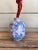 Ceramic Tall Chinoiserie Chic Style Faux Red Coral Specimen in Blue & White Vase For Sale - Image 7 of 9