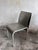 Silver Belgian Postmodernist Chairs in Aluminium, 1980s, Set of 6 For Sale - Image 8 of 13