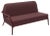 Xaloc Right 160 Burgundy Modular Sofa by Mowee For Sale