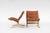 Cognac Leather Siesta Chairs by Ingmar Relling for Westnofa, Denmark, 1970s, Set of 2 For Sale - Image 3 of 5