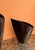Modern Avant Garde Wooden Vases, 1990s, Set of 2 For Sale - Image 3 of 11