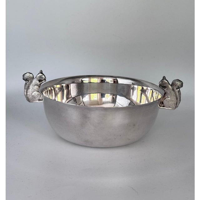 Wallace Silversmiths Squirril Motif Nut Bowl / Candy Dish For Sale - Image 16 of 16
