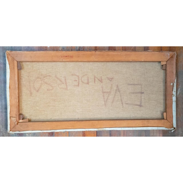 Mid-Century Modern Abstract Cubist Reclining Nude Female Figure Painting For Sale - Image 13 of 14