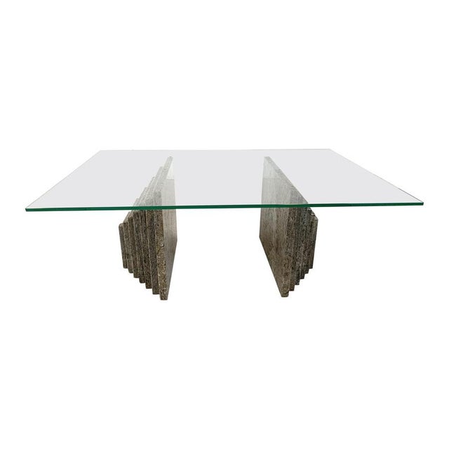 Vintage Granite Coffee Table, 1980s For Sale - Image 9 of 9