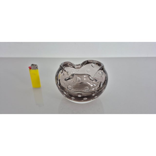 Vintage Murano Glass Ashtray, Italy, 1960s For Sale - Image 4 of 13