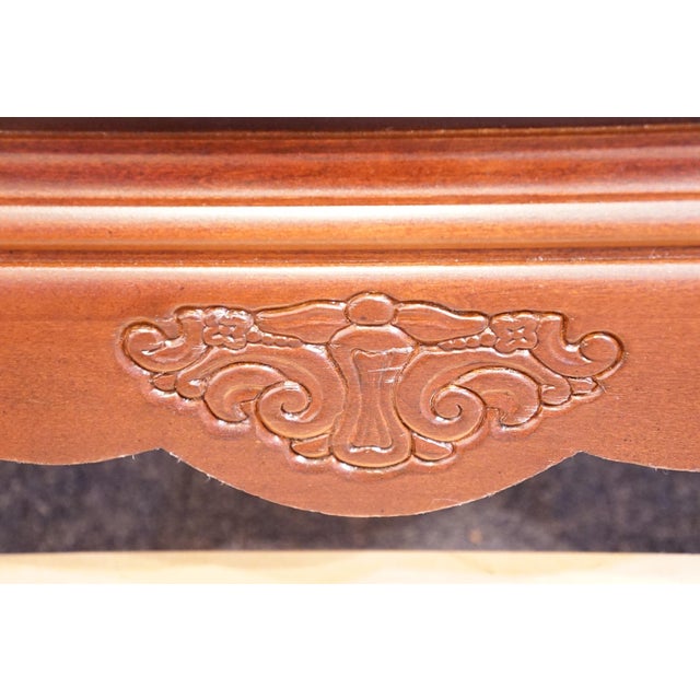 Kincaid Furniture Lenoir Collection Solid Cherry Traditional Style 26" Two Drawer Nightstand 21-142 For Sale - Image 11 of 15