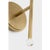 Visual Comfort AERIN for Visual Comfort Signature Brisa 20" Torch Sconce in Hand-Rubbed Antique Brass with White Strie Glass Shade For Sale - Image 4 of 8