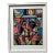 Multicolored Postmodern Cubist Print, Signed For Sale