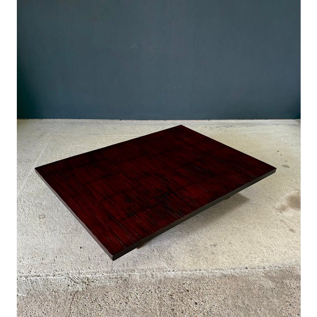 Bamboo Opium Coffee Table attributed to Axel Vervoordt, Belgium 1980s For Sale - Image 13 of 18