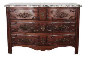 18th Century French Serpentine Commode
