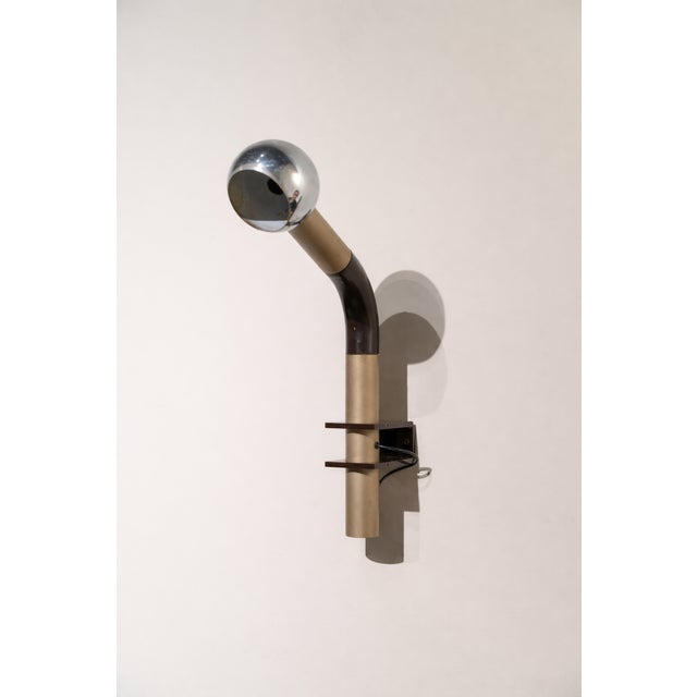 Space Age Italian Periscope Wall Sconces, 1970s, Set of 2 For Sale - Image 6 of 7