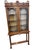 1900-1909 Edwardian William and Mary Chest on Legs China Hutch Cabinet Vitrine English European Antique Glass Doors Wood Display Vitrine For Sale - Image 13 of 18