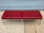 Florence Knoll for Knoll Ox Blood Leather Bench, 2 Available For Sale - Image 12 of 12