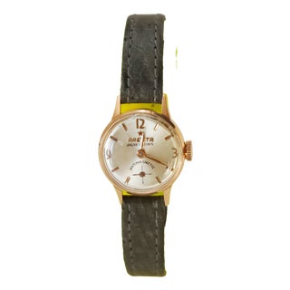 Women's Gold Wristwatch from Aretta, 1960s For Sale