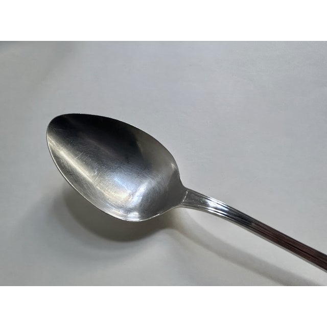 1960s Sheffield, England for Eisenberg-Lozano Silver Plate Buffet Spoon For Sale - Image 13 of 18