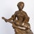 19th-century terracotta sculpture from the napoleon iii era depicting a young woman. 19th-century terracotta sculpture...