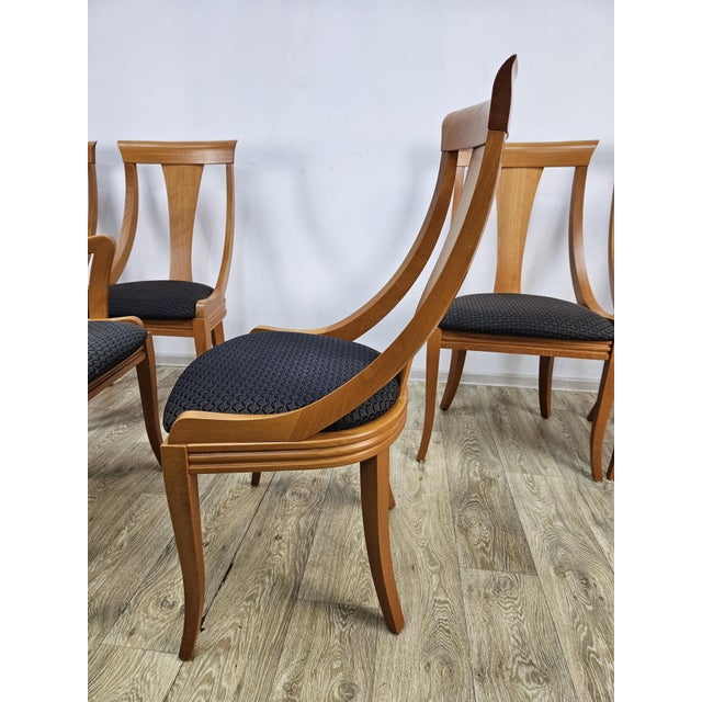 Vintage Gondola Chairs by Pietro Costantini, 1980s, Set of 6 For Sale - Image 9 of 16