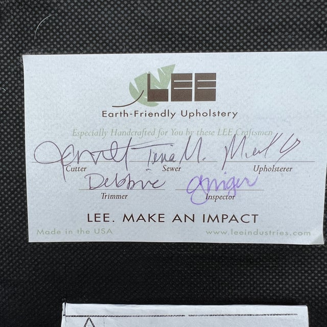 Lee Industries Bongo Ottoman For Sale In Atlanta - Image 6 of 6