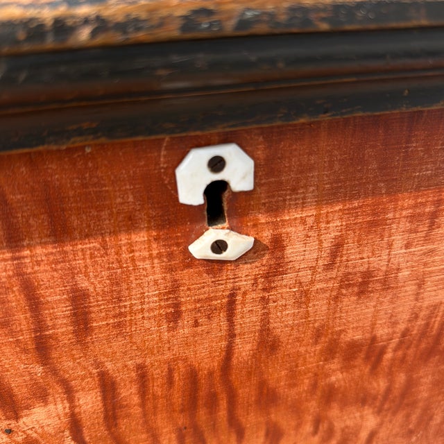 Antique Manheim, Lancaster County, Pennsylvania Paint Decorated Blanket Chest, Circa 1860’s For Sale - Image 6 of 12