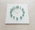2020s "Mocap" (White-Green) Illusionistic Wall Clock / Wall-Sculpture For Sale - Image 5 of 10