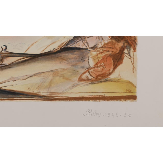 Balthus, Naples and Vesuvius, Lithograph For Sale - Image 4 of 6