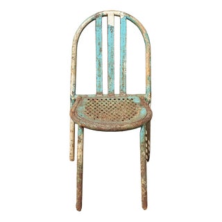 Iron Chair by Robert Mallet-Stevens for Tubor, 1920s For Sale