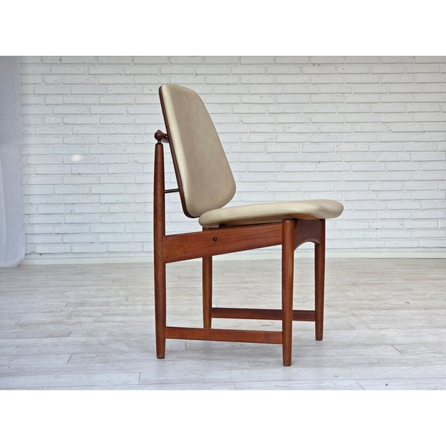 Vintage Danish Chairs in Teak by Arne Vodder, 1960s, Set of 3 For Sale - Image 17 of 18