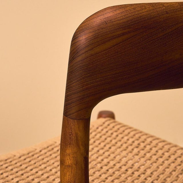 Danish Dining Chairs in Teak by Niels Otto Møller for J.L. Møllers, 1950, Set of 8 For Sale - Image 13 of 18