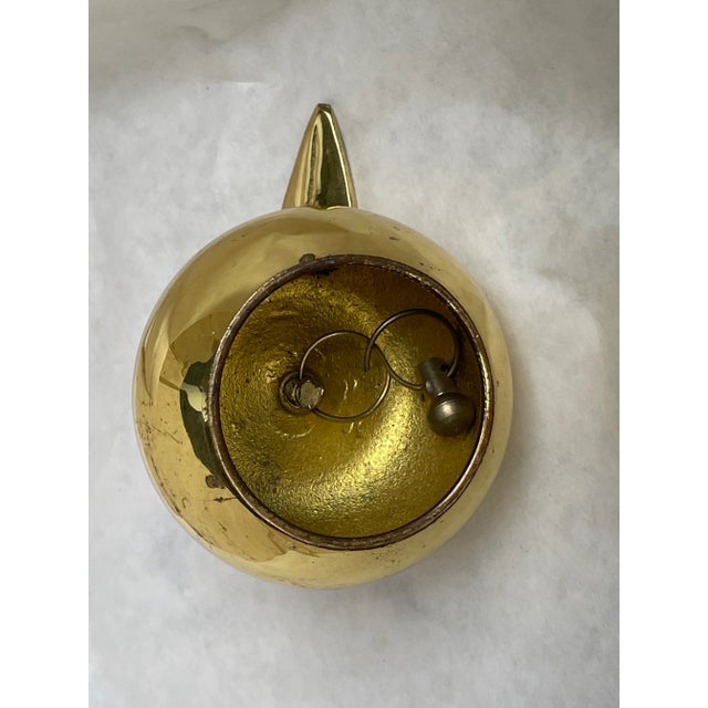 Brass Apple Bell For Sale In Dallas - Image 6 of 7