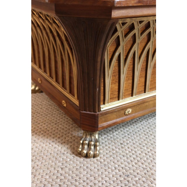 Vintage Walnut Chest, 1990s For Sale - Image 9 of 14