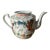 1970s Asian Ceramic Floral Teapot With Butterfly Accents For Sale