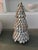 Striking handcrafted decorative tree sculpture composed of individually layered natural abalone shells. Standing an...