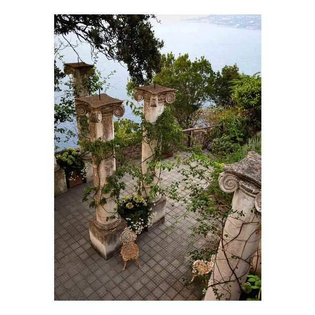 Cindi Emond, Columns of an Abandoned Villa, Capri, Photograph, 2019 For Sale