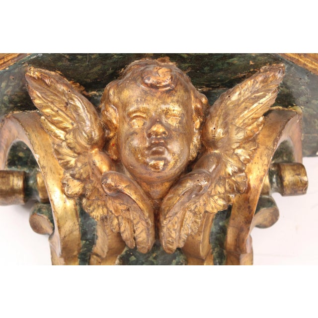 Antique Baroque Style Wall Bracket For Sale In Los Angeles - Image 6 of 11