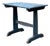 Vintage Distressed Blue Wood Side Table For Sale
